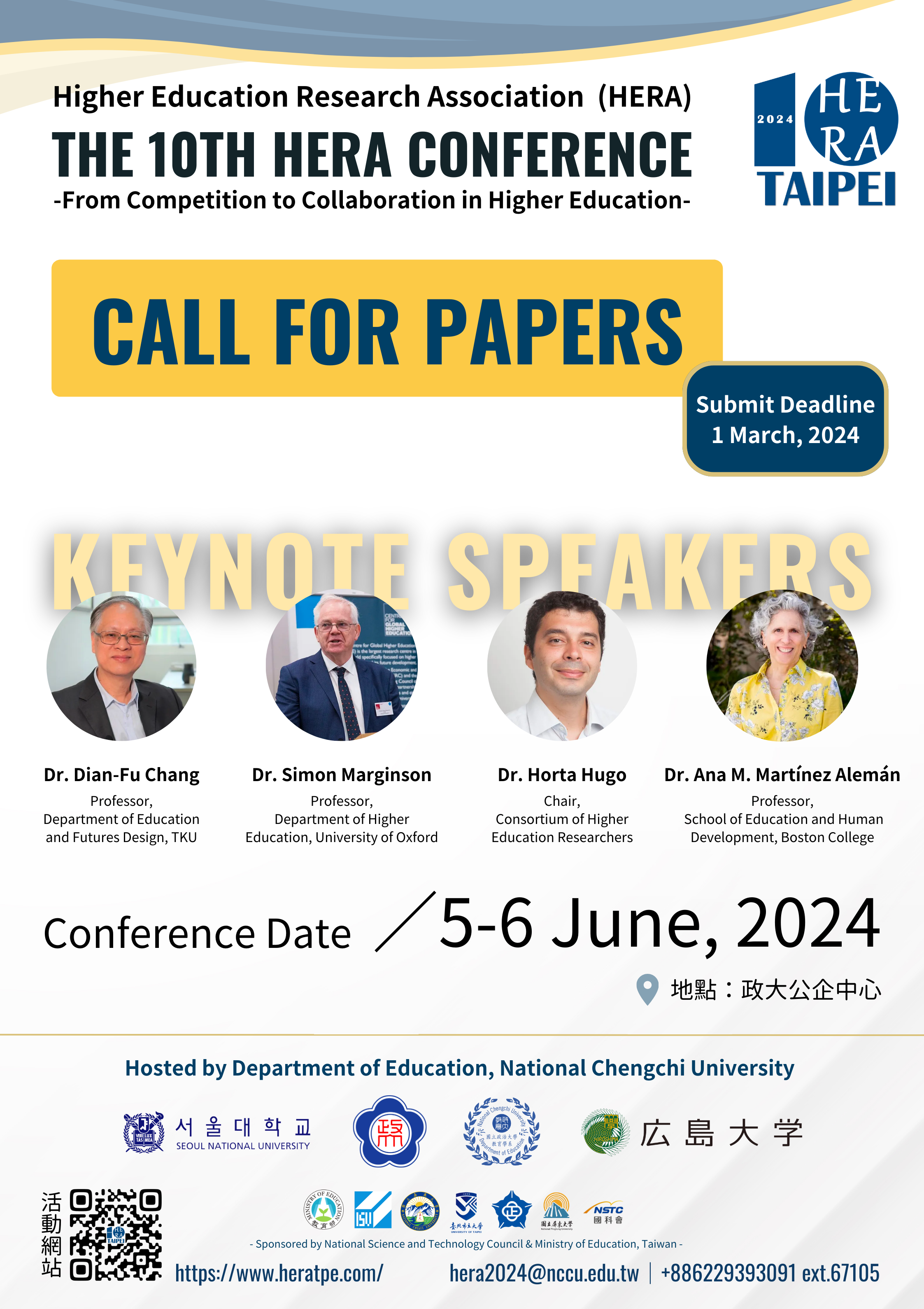 The 2024 10th Higher Education Research Association (HERA) International Conference: From Competition to Collaboration in Higher Education